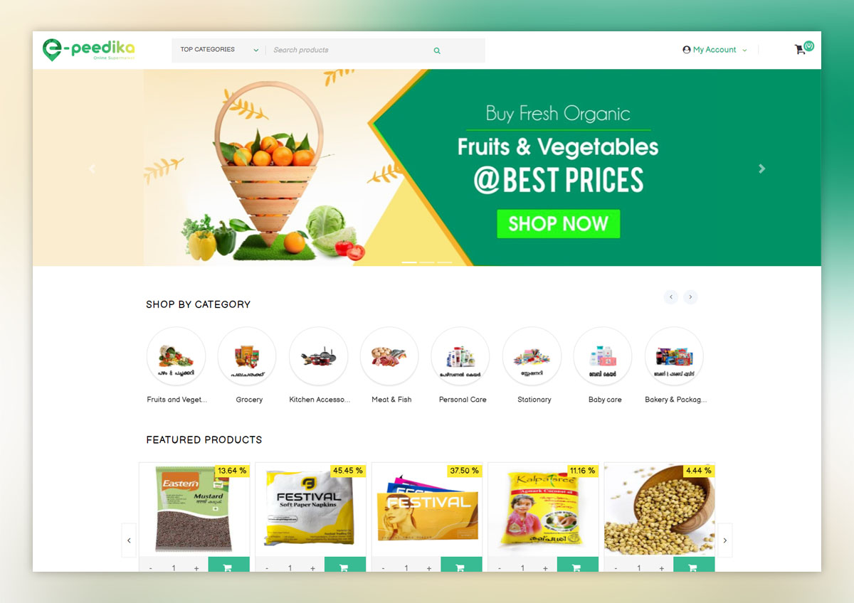 Ecommerce Store Solution in Calicut, Thrissur