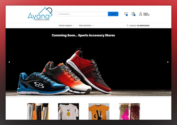 Grocery Website Designing in Calicut, Thrissur