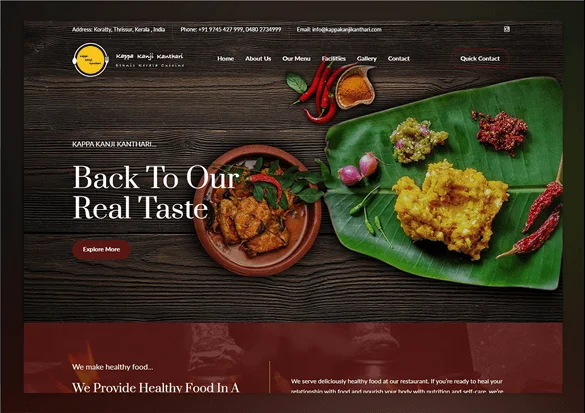 Best Static Website Design in Kerala, Bangalore, Chennai